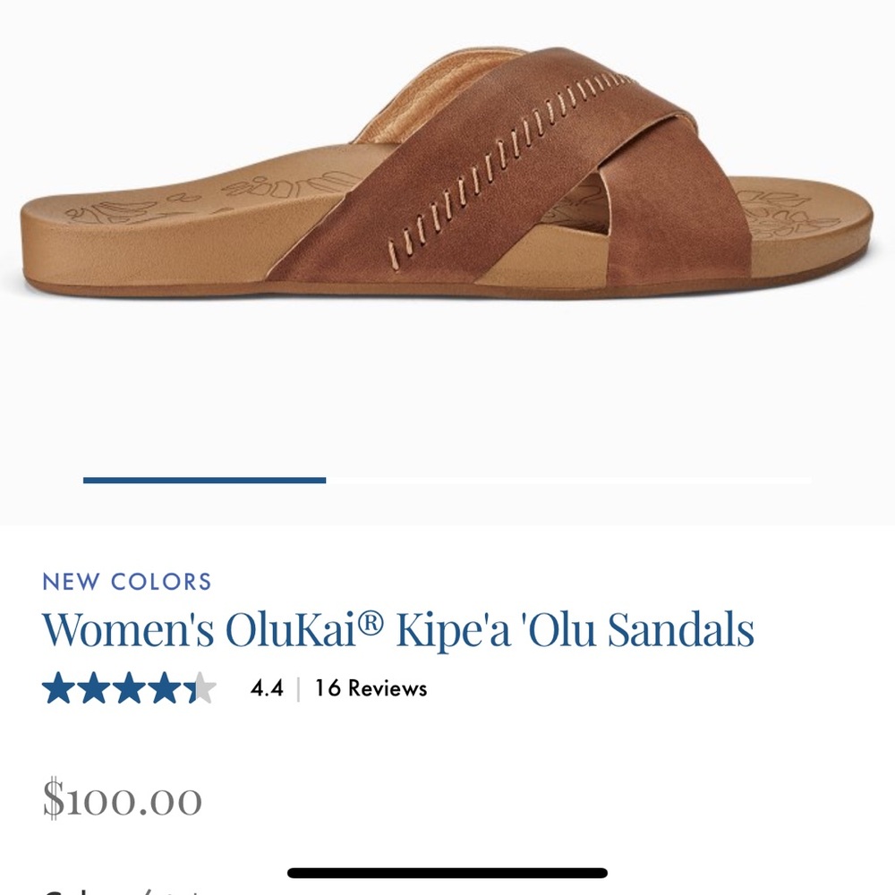 OluKai Women’s Sandals.  New in the box! Size 8